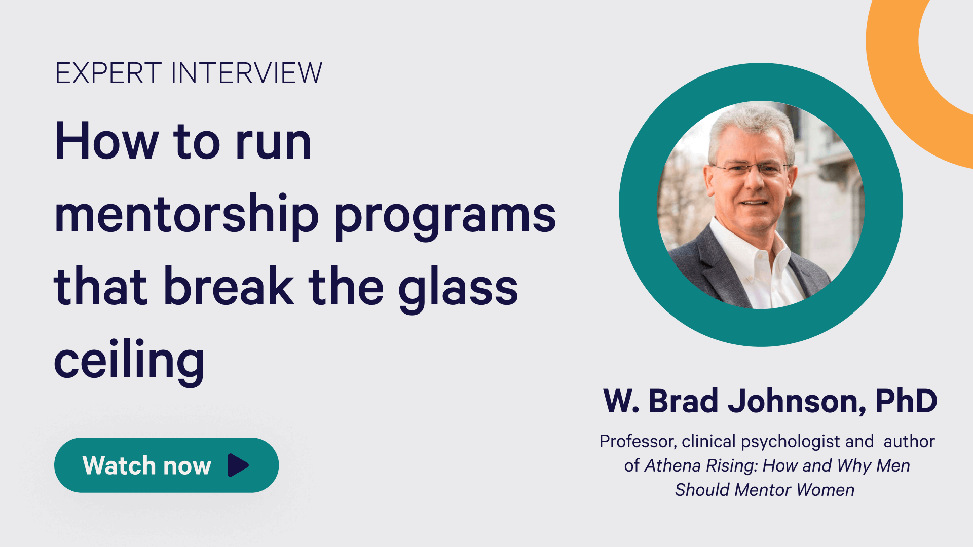 How to run mentorship programs that break the glass ceiling