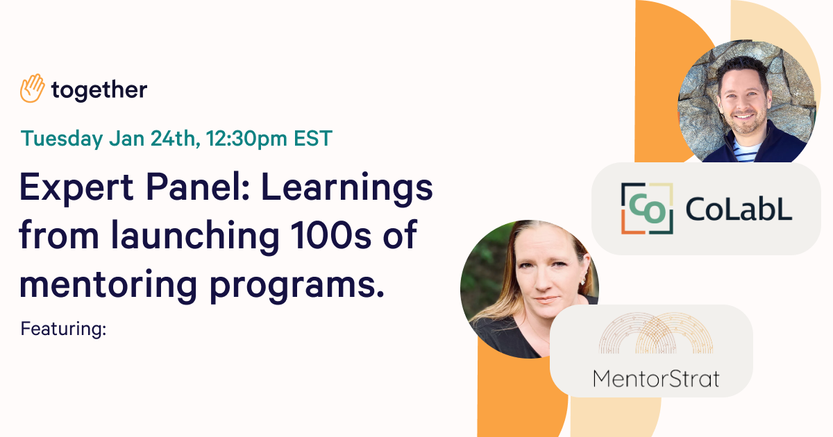 Expert Panel: Insights from running 100s of mentoring programs