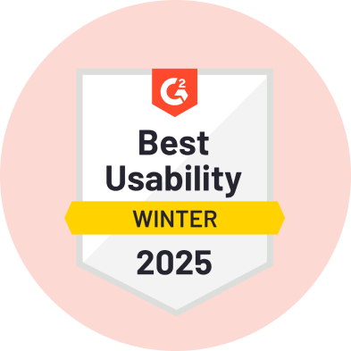 Together awarded a "users love us" badge from G2 reviews